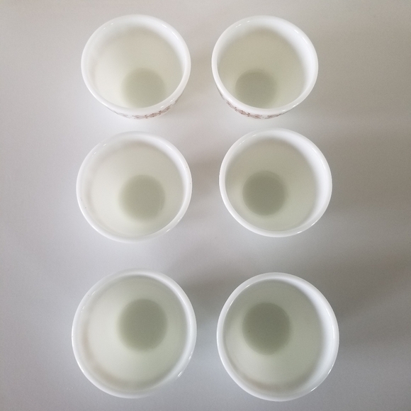 Pyrex | (6) Copper Filigree Custard Cups - Picture 3 of 5